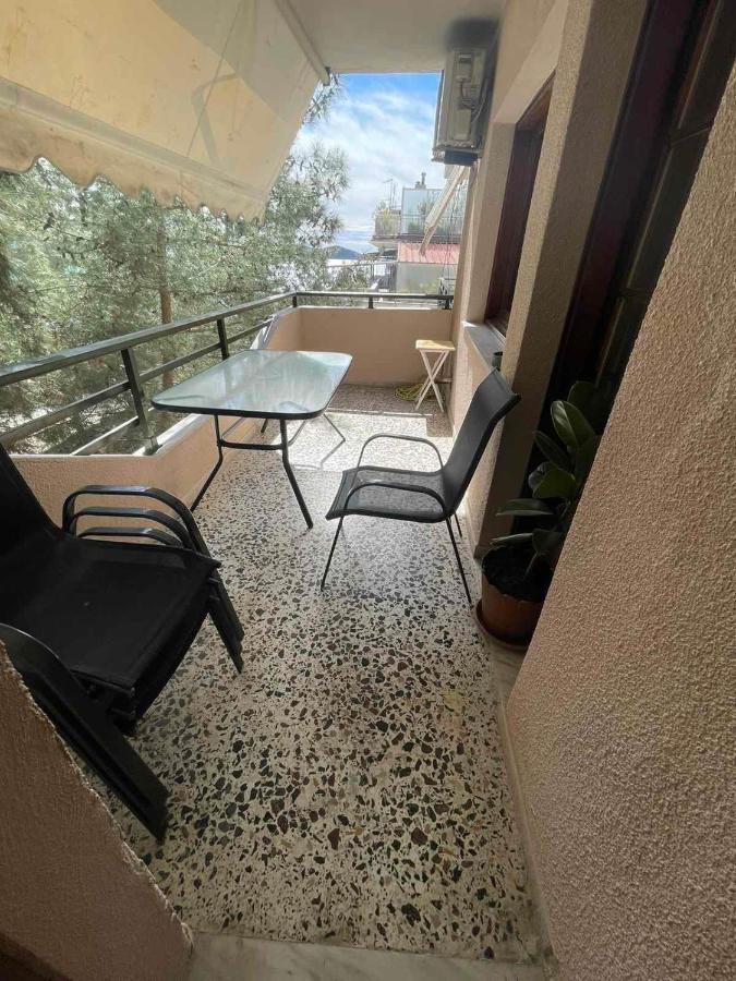 Nea Peramos Large Apartment Near The Beach Ngoại thất bức ảnh